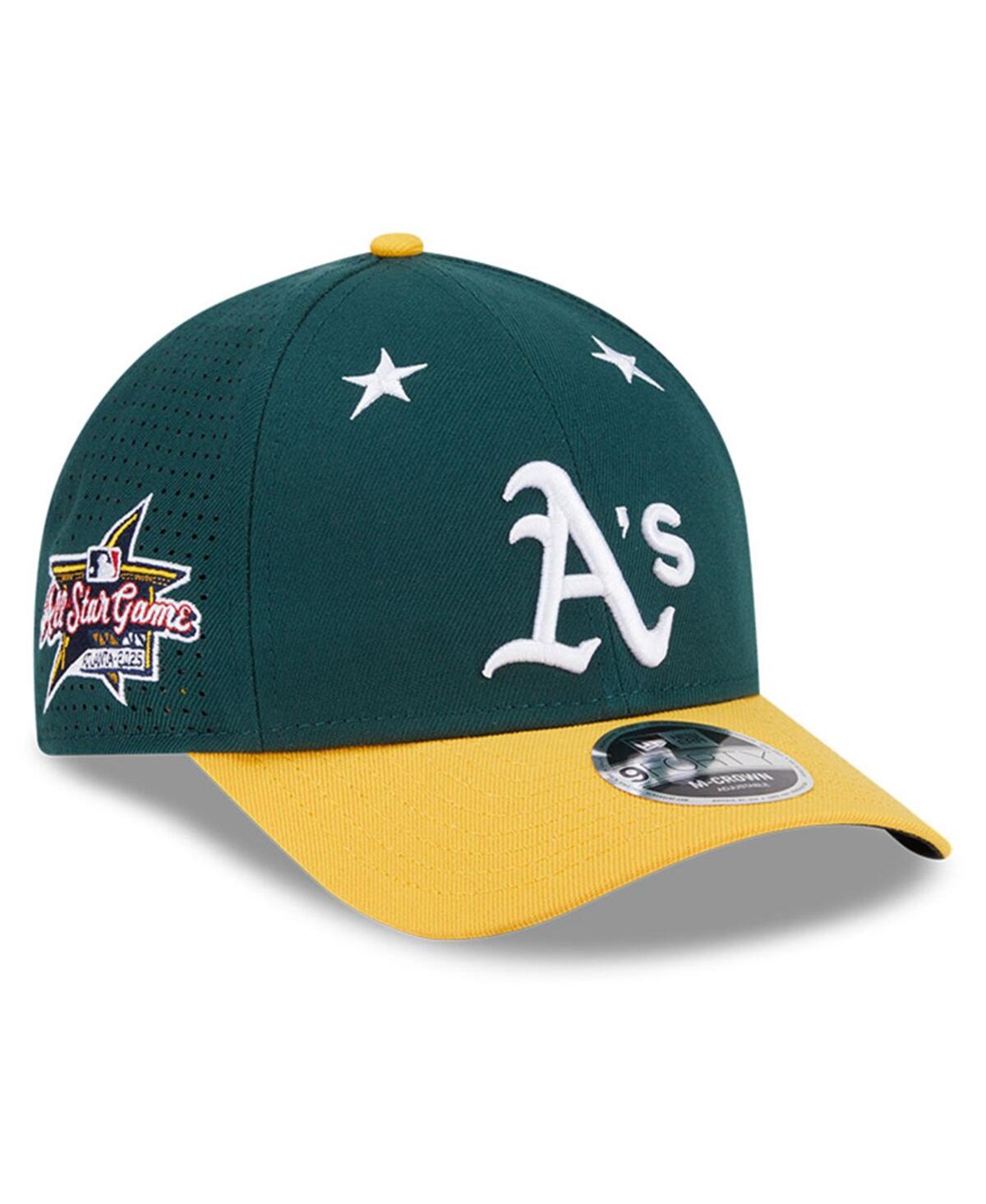 New Era Men's Green/Gold Athletics 2025 Mlb All-Star Game 9FORTY M-Crown Adjustable Hat