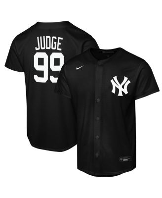 Nike - Big Boys and Girls Aaron Judge Black New York Yankees Lights Out Replica Player Jersey
