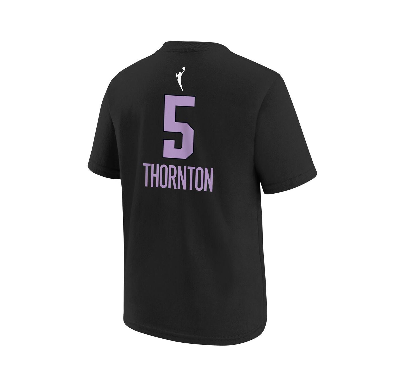 Big Boys and Girls Kayla Thornton Black Golden State Valkyries Explorer Edition Player Name & Number T-Shirt