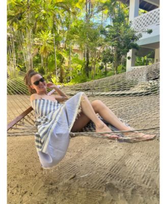 Artisan Crafted Cotton Turkish Towel Beach Bath Oeko-Tex Certified