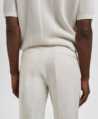 Men's Pleated Linen Lyocell Pants
