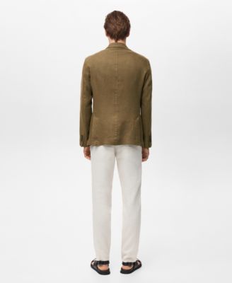 Men's Linen Slim Fit Salerno Blazer