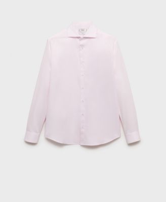 Men's Cotton Slim-Fit Dress Shirt