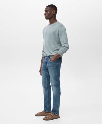 Men's Jan Slim-Fit Faded Medium-Wash Jeans