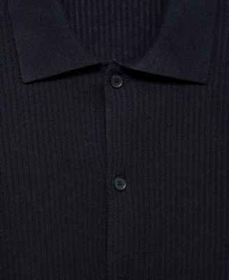 Men's Rib-Knit Shirt