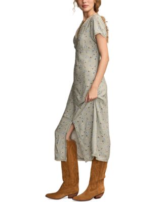 Women's Simone Floral-Print Midi Dress