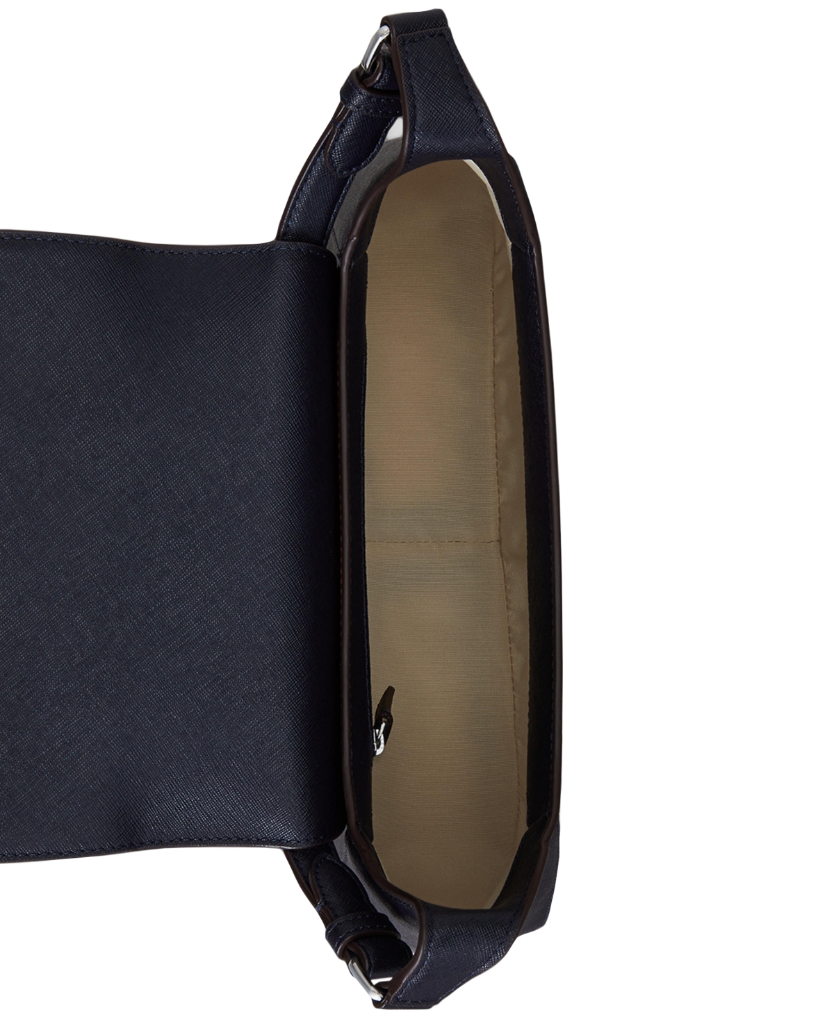 Ralph Lauren Two-tone Leather Small Schylar Shoulder Bag