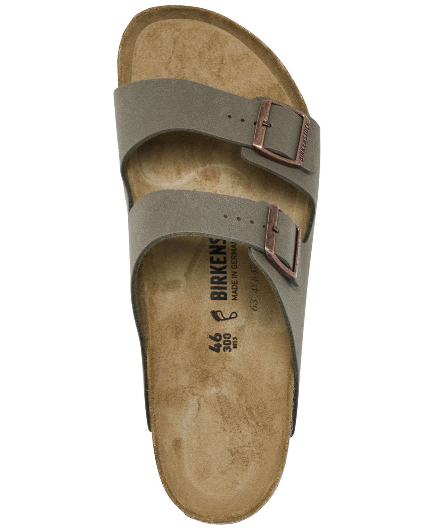 Мужские сандалии Birkenstock Arizona, цвет: Бежевый — фото 5