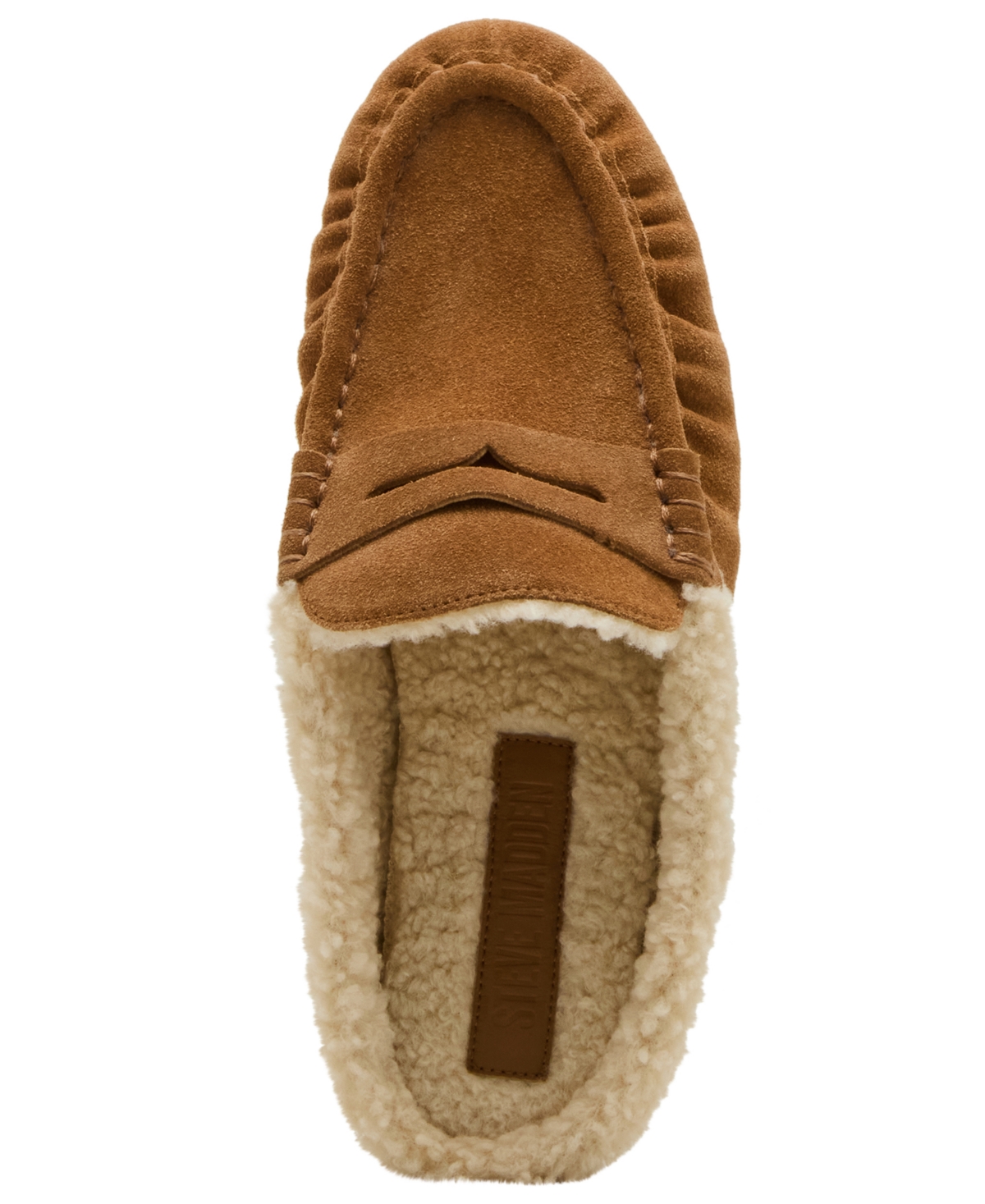Steve Madden Women's Rafe Tailored Slip-on Loafers In Brown