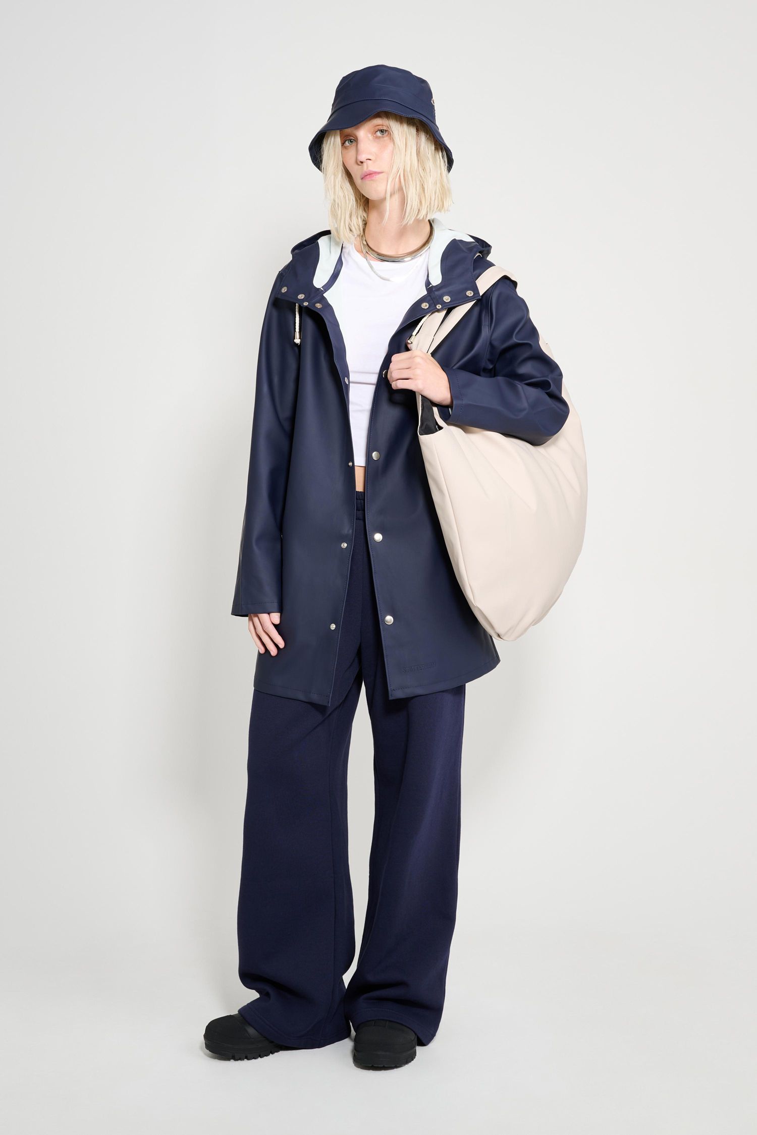 Women's Stockholm Long Sleeve Hooded Raincoat