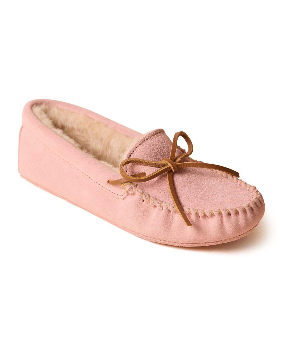 Женские Minnetonka Women's Suede Pile Lined Softsole Slippers — фото 1