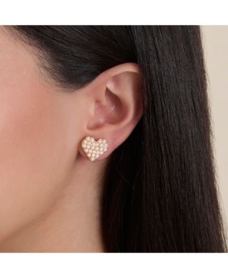 Pearl Stud Earring Set of 3