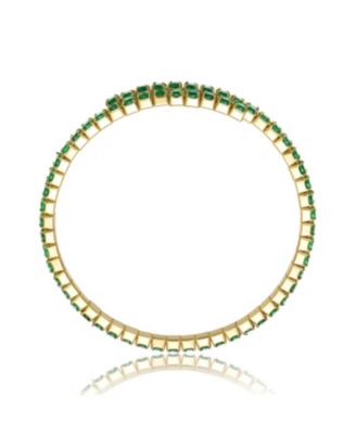 Colored Cubic Zirconia Tennis Bracelet