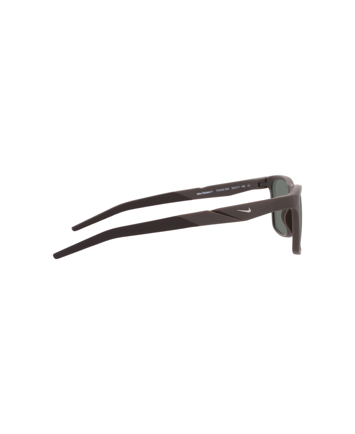 Nike Men's Rectangle Sunglasses,  Radeon 1 Fv2402 Nk000691 In Brown