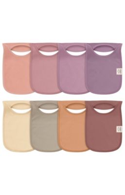 8-Pack Baby Bibs for Boys, Girls, Pull-on Bibs, Baby Drool Bibs for Baby Boy, Baby Girl, Baby Bib Unisex