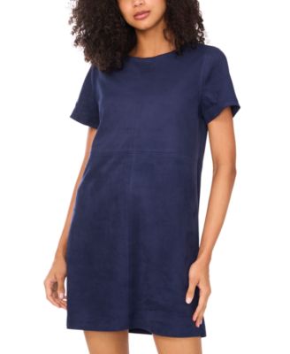 Vince Camuto - Women's Seamed-Panel Shift Mini Dress
