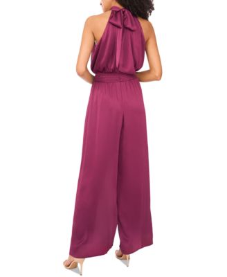 Women's Tie-Back Sleeveless Jumpsuit