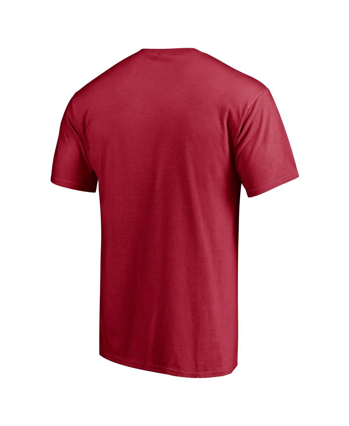 Fanatics Men's Cardinal Mit Engineers T-shirt In Burgundy