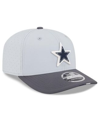 Men's Gray/Graphite Dallas Cowboys 2025 NFL Training Camp 9SEVENTY Adjustable Hat