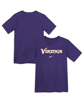 Nike - Preschool Purple Minnesota Vikings Wordmark T-Shirt