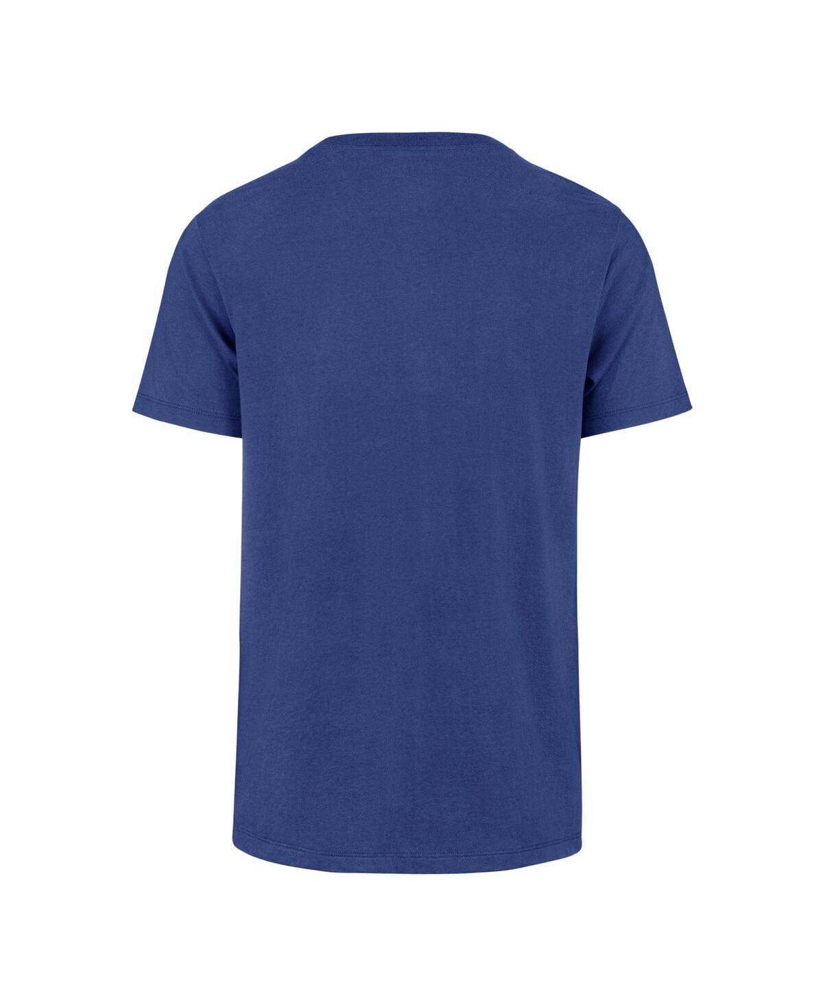 47 Brand Men's Connor Mcdavid Royal Edmonton Oilers Franklin Player Name Number T-shirt In Blue
