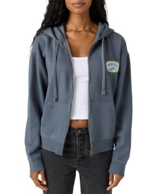 Juniors' Atwood Zip-Front Fleece Hoodie