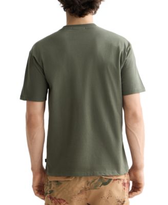 Men's Relaxed Fit Short Sleeve Logo Graphic Crewneck T-Shirt