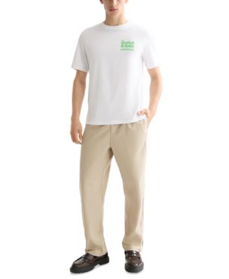 Men's Short Sleeve Logo Graphic Crewneck T-Shirt