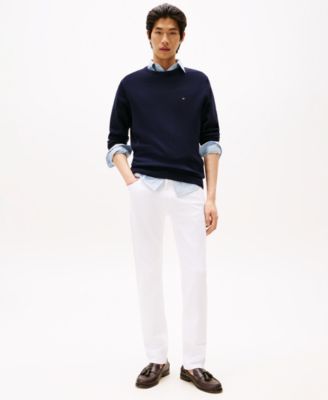 Men's Essential Solid Crew Neck Sweater