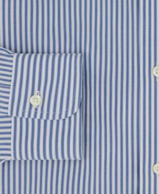 Brooks Brothers Men's Regular-Fit Polo Button-Down Collar Non-Stripe Dress Shirt
