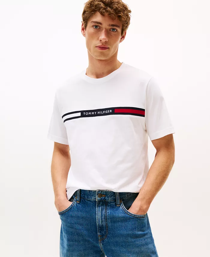 Men's Chest Insert Logo T-Shirt