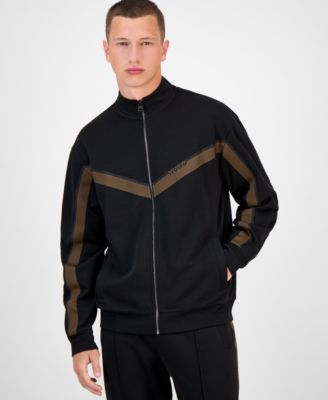Hugo Boss - Men's Dingmoor Relaxed Fit Zip Front Track Jacket