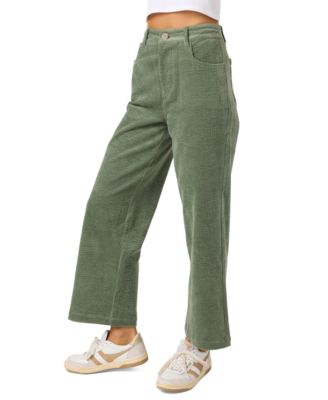 Juniors' Langford Corduroy Mid-Rise Pants