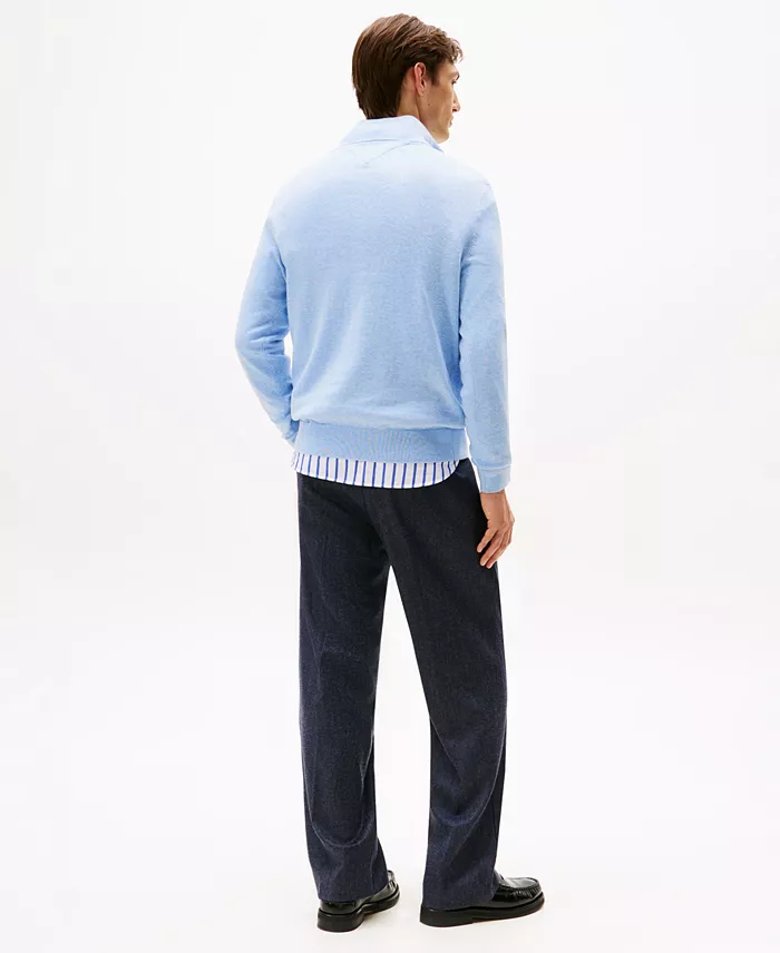 Men's Essential Quarter-Zip Pullover Knit Sweater - thumbnail 8