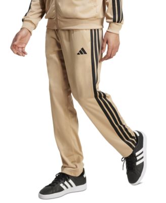 Men's 3-Stripes Regular Open Hem Track Pants