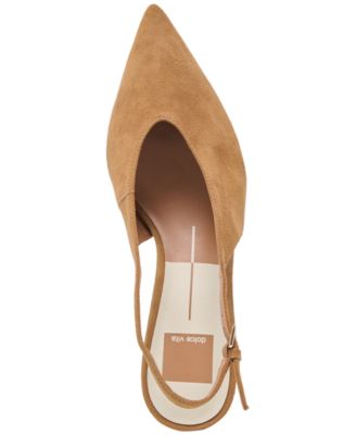 Women's Alenna Kitten-Heel Slingback Pumps