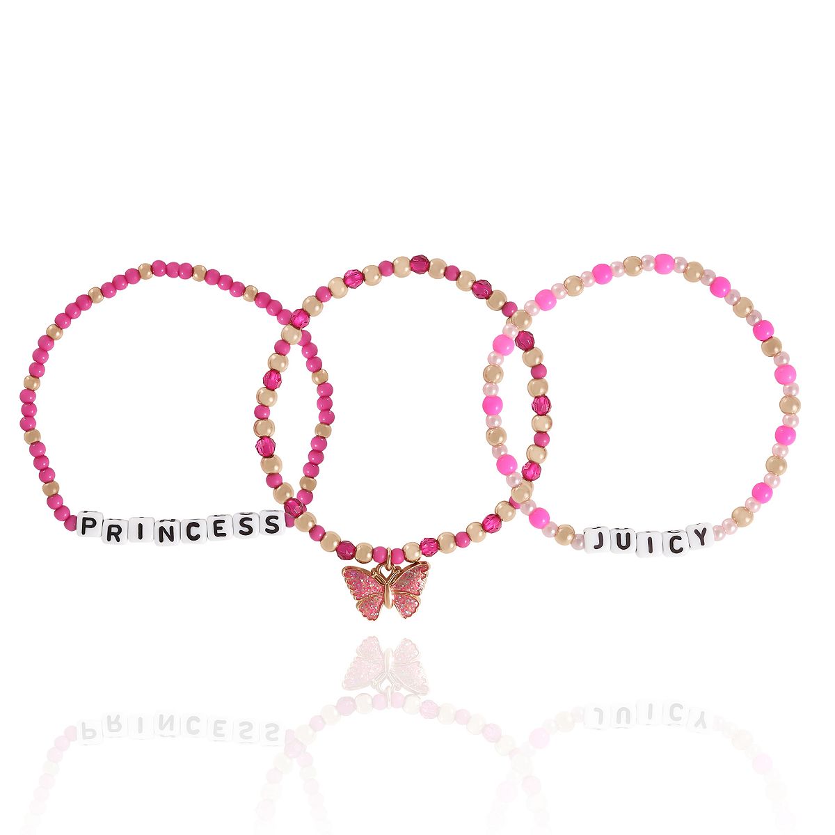 Juicy Couture Kids 주시 버터플라이 비즈 쥬얼리