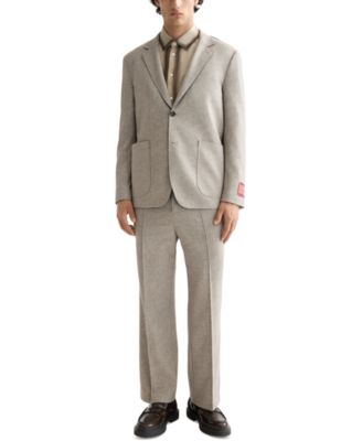 Men's Relaxed Fit Straight Leg Melange Joggers