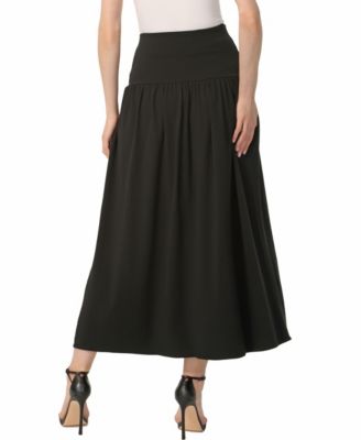 Women's Tiered Pull On Maxi Skirt