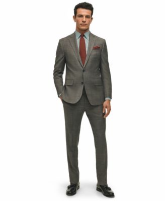 B By Brooks Brothers Mens Classic Fit Wool Blend Suit