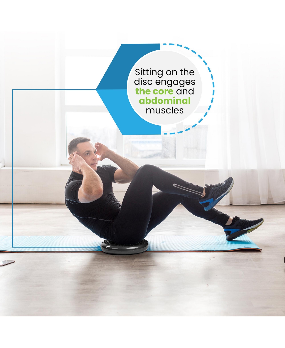 Bintiva Balance Disc - Wiggle Seat 33cm