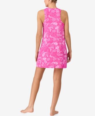 Women's Sleeveless Short Knit Nightgown