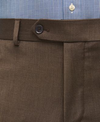 Brooks Brothers Men's Classic-Fit Wool-Blend Suit Pants