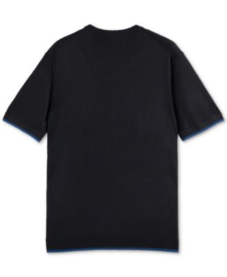 Men's Relaxed Fit Short Sleeve Textured T-Shirt