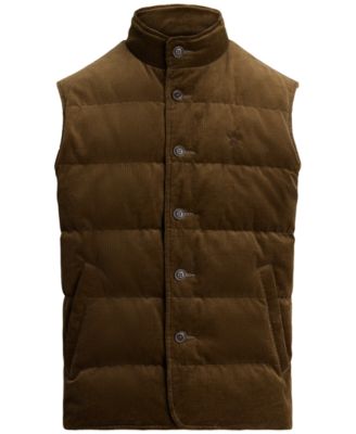 Men's Quilted Corduroy Vest