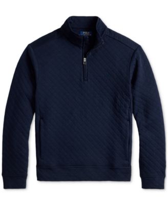 ポロ ラルフ・ローレン メンズ キルト ダブルニット ジャージー Polo Ralph Lauren Men's Quilted Double-Knit Jersey Pullover