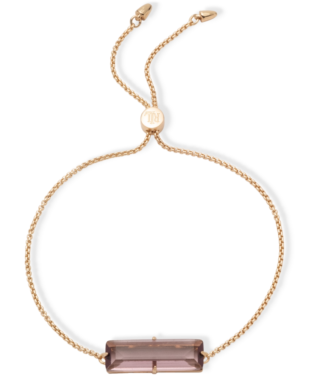 Ralph Lauren Baguette Erinite Slider Bracelet