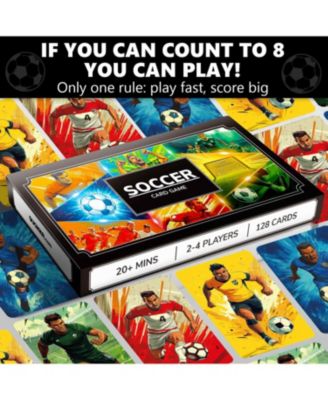 Fast-Paced Card Game for Kids & Adults – 128 Cards & Easy Rules – 2-8 Players – Ages 8+ – Perfect for Family Games Night, Travel and Parties