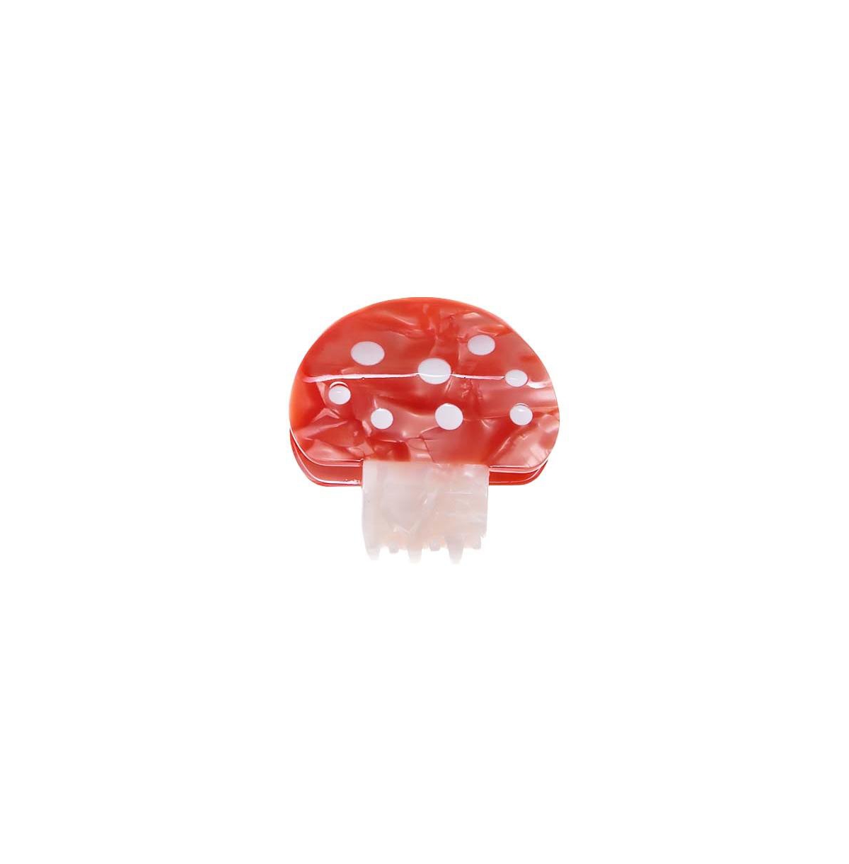 Red Mushroom Hair Claw Clip By Adina Eden - Red