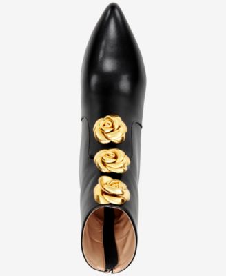 Women's Brandy Luxurious Pointed-Toe Dress Booties